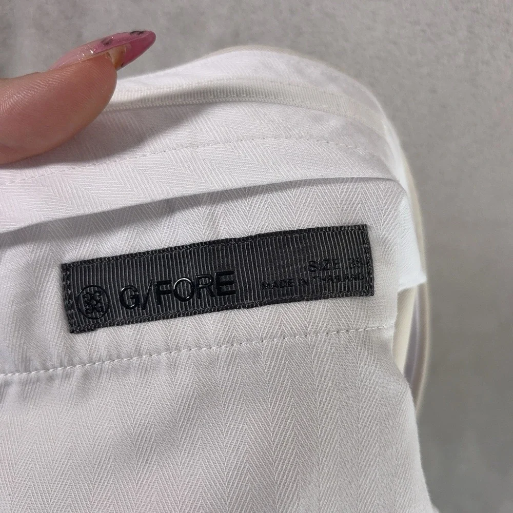 G/FORE Golf Shorts Mens 38 Beige Performance Stretch Flat Front Casual Lounge